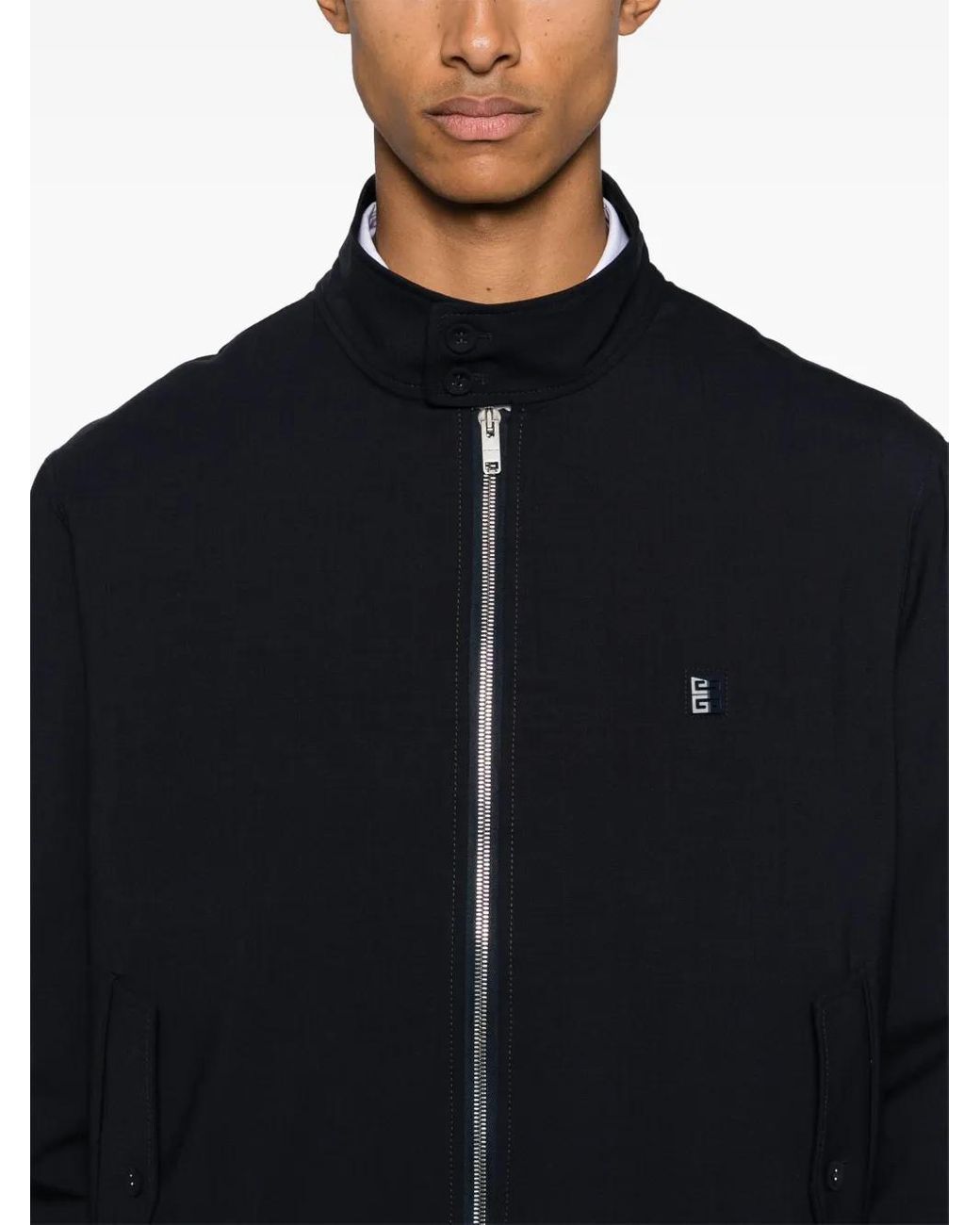 Givenchy Blue 'Harrington' Jacket for men