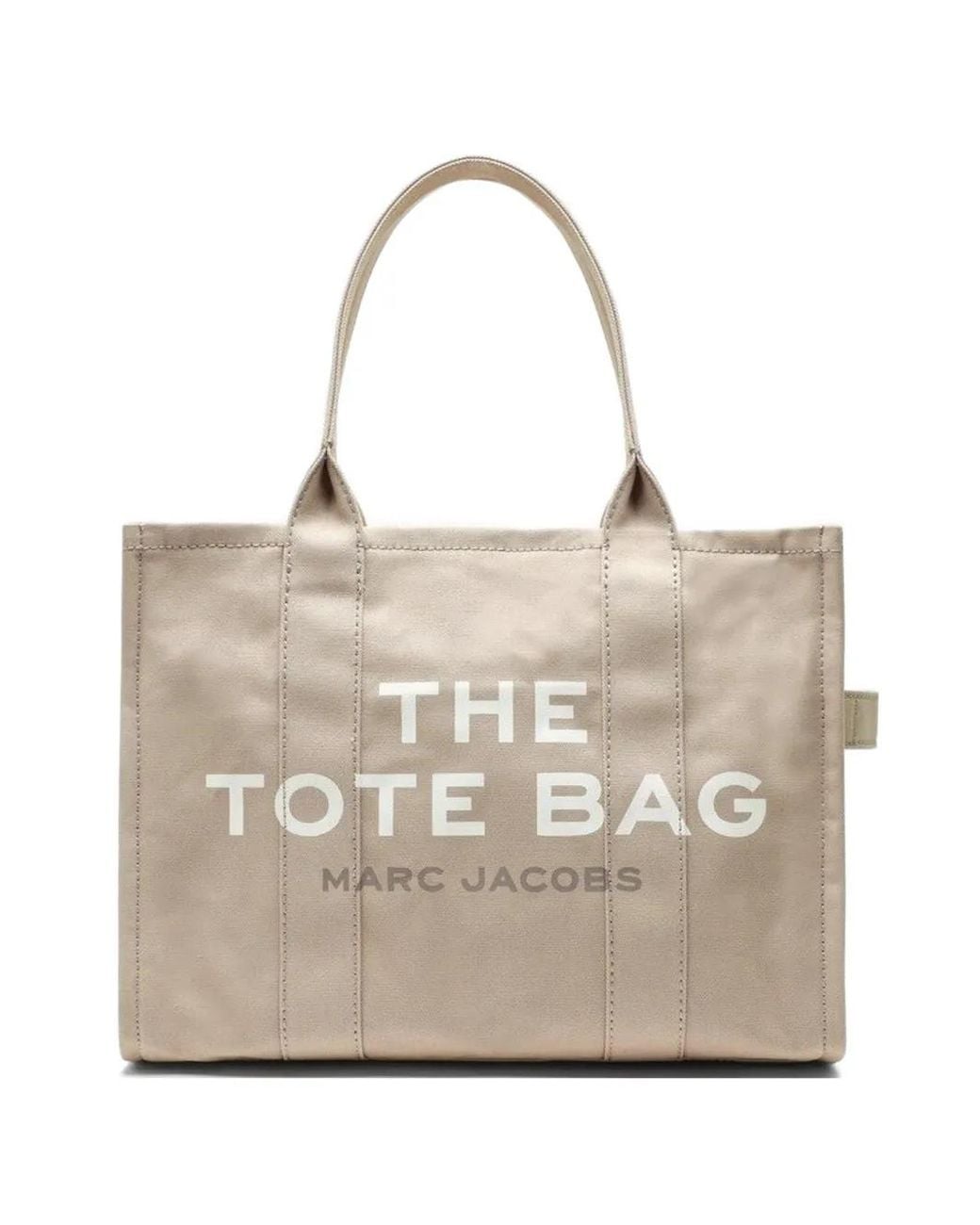 Marc Jacobs Natural Large The Tote Canvas Tote Bag