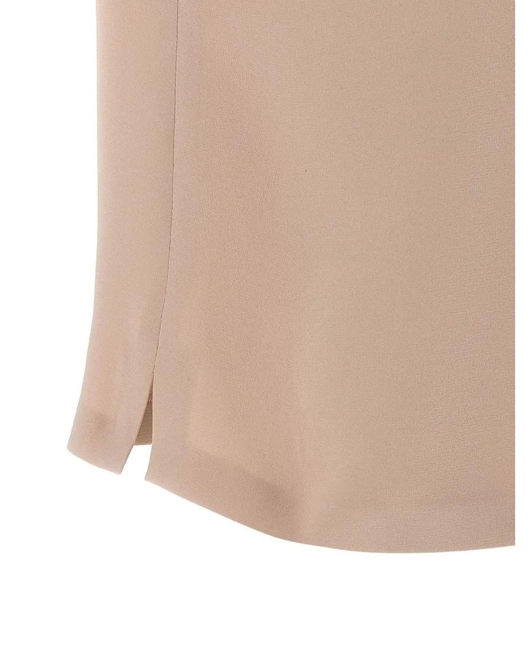 Fendi Natural Silk Polo Shirt