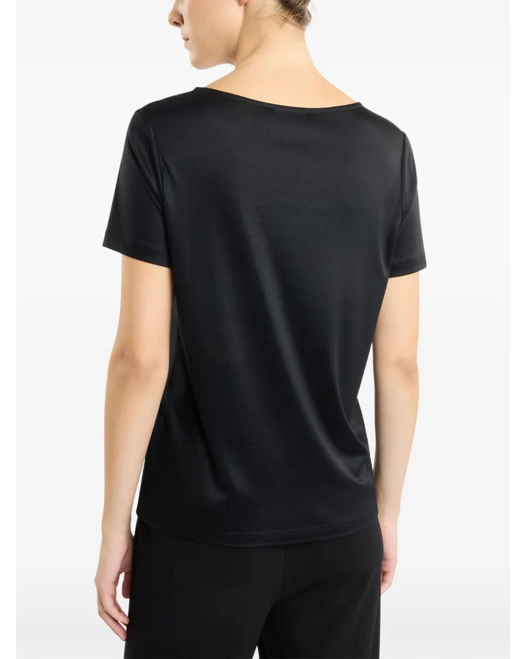 Fay T-Shirt in het Black
