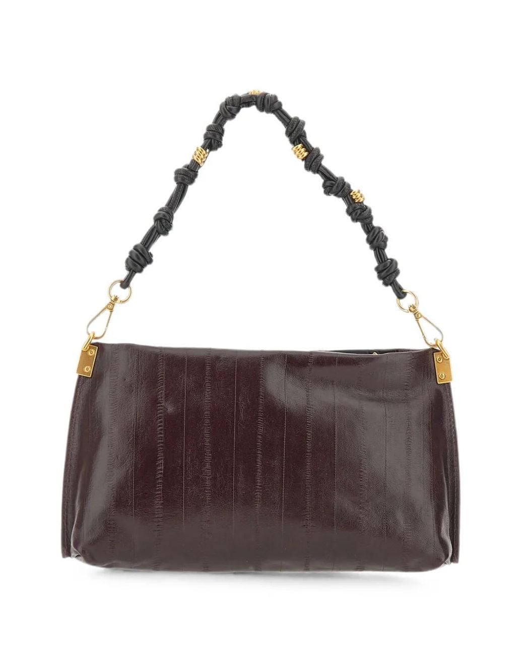 Gianni Chiarini Brown Fanny Leather Shoulder Bag