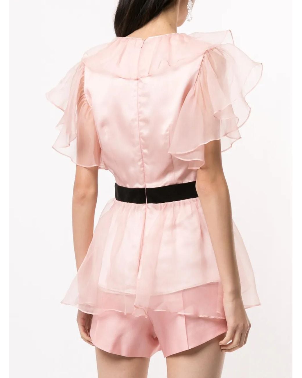 Blusa Chandelier Macgraw de color Pink