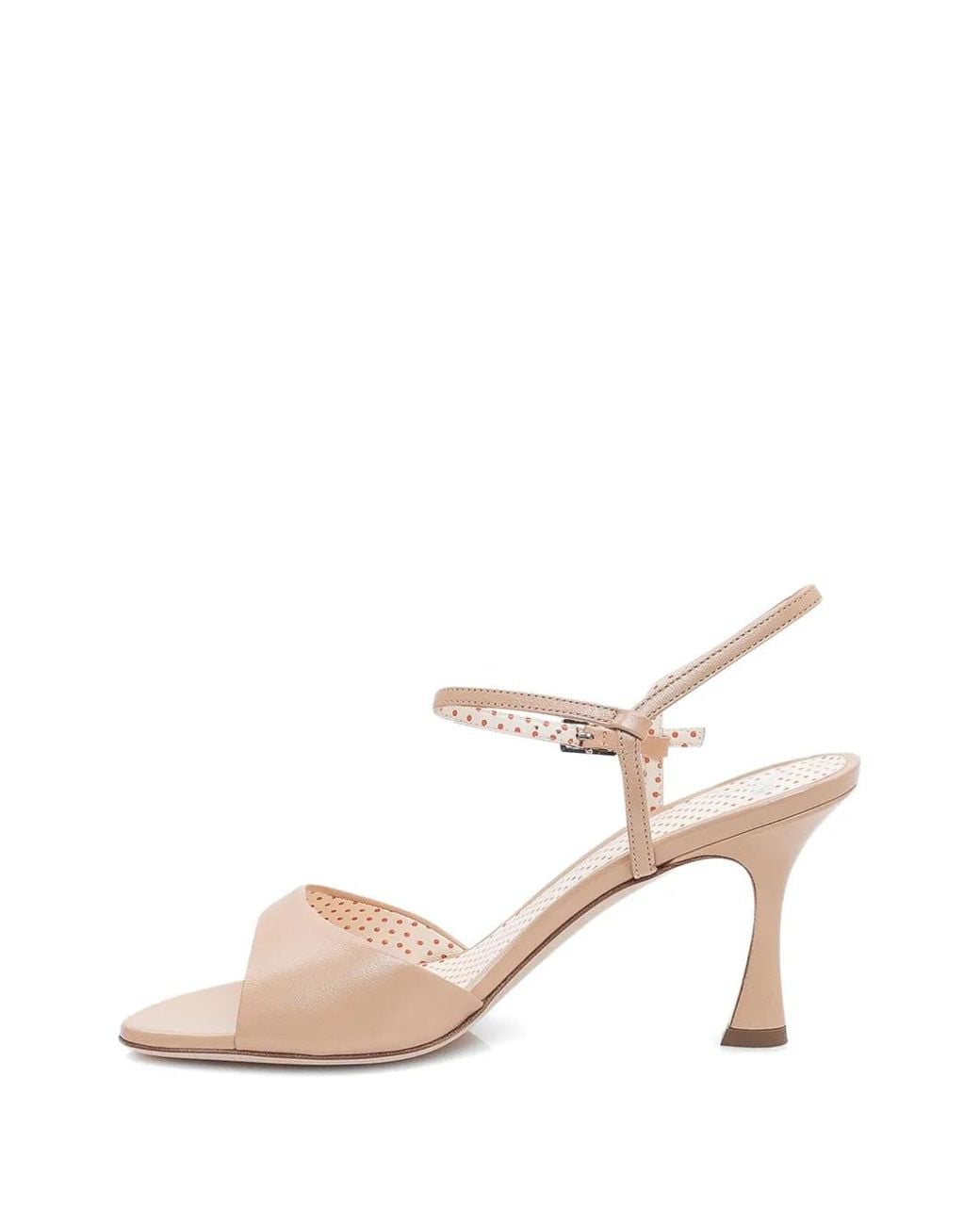 3Juin White Cyndi Strap Sandals