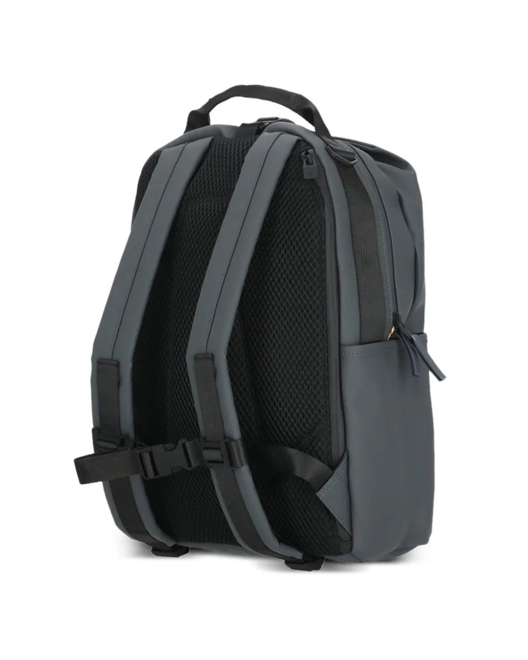 Rains Blue Clip Front Backpack