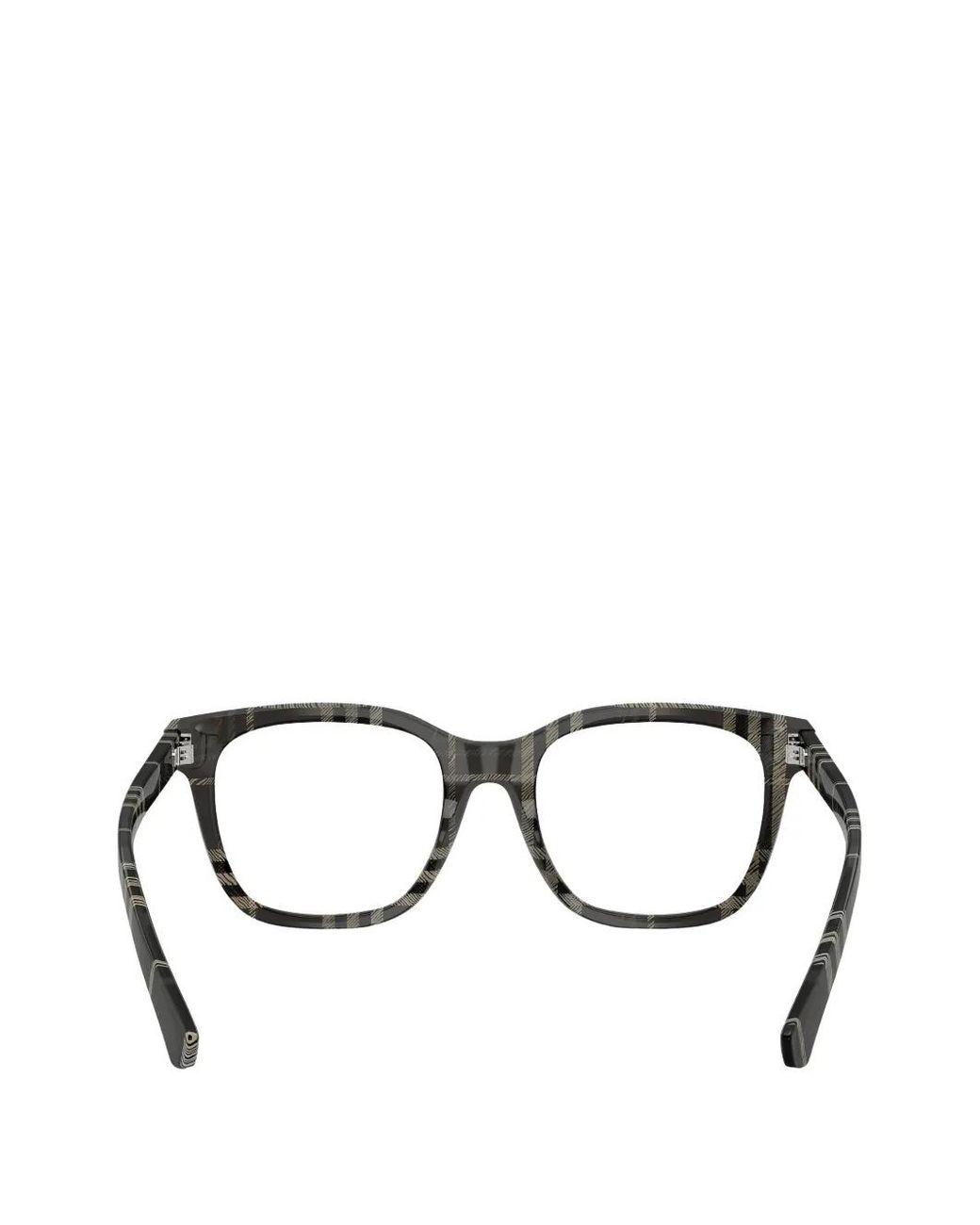 Burberry Black Brille Mit Geometrischem Gestell