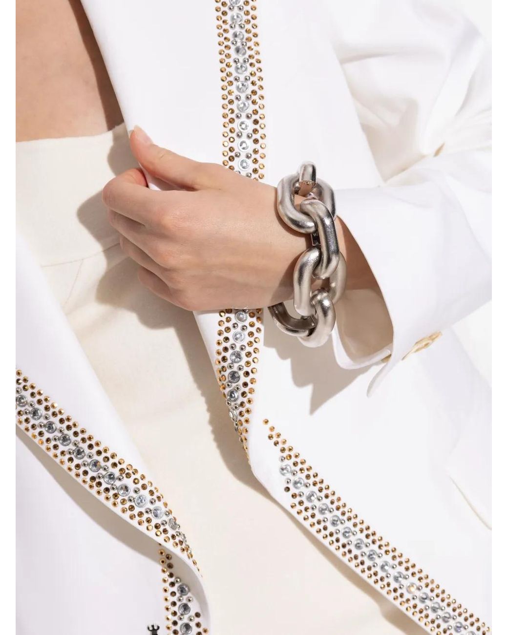 DSquared² Metallic Chain-Link Bracelet