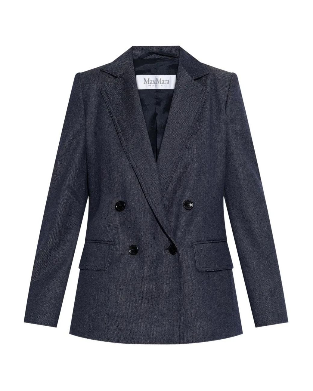 Max Mara Blue Blazer 'Locarno'
