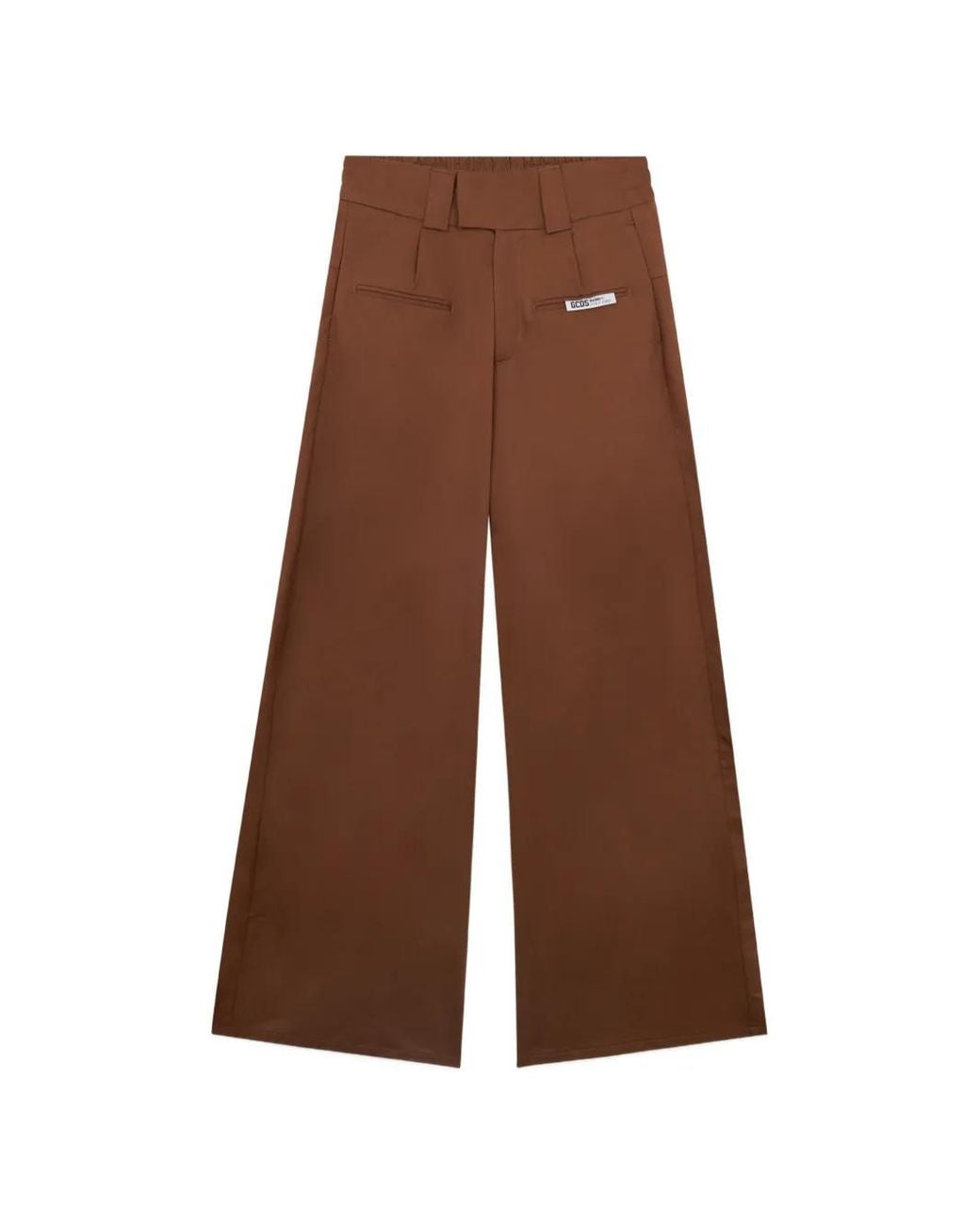 Gcds Brown Wide-Leg Trousers for men