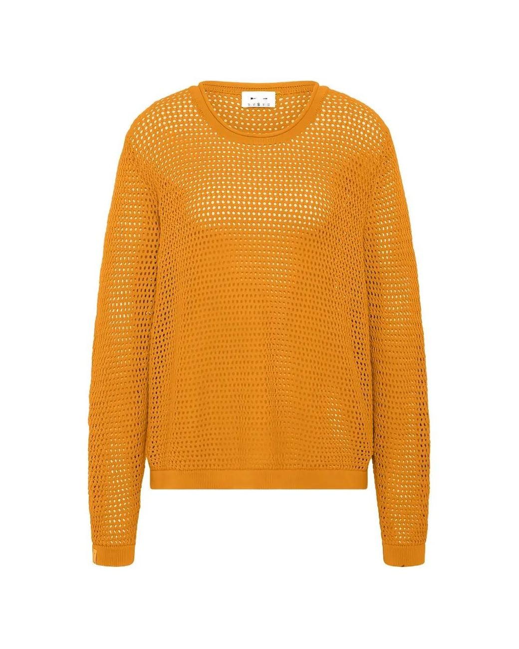 The Upside Orange Felice Open-Knit Sweater
