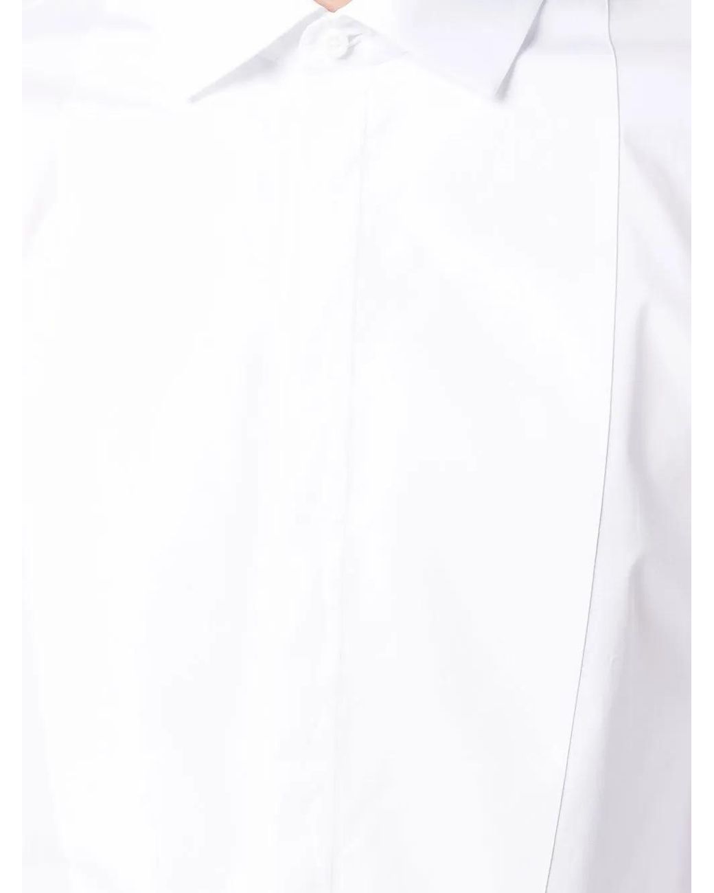 DSquared² Overhemd Met Bladerprint in het White voor heren