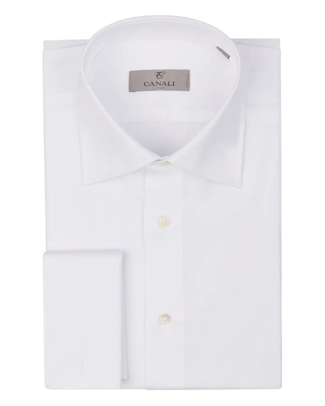 Canali White Cotton Shirt for men