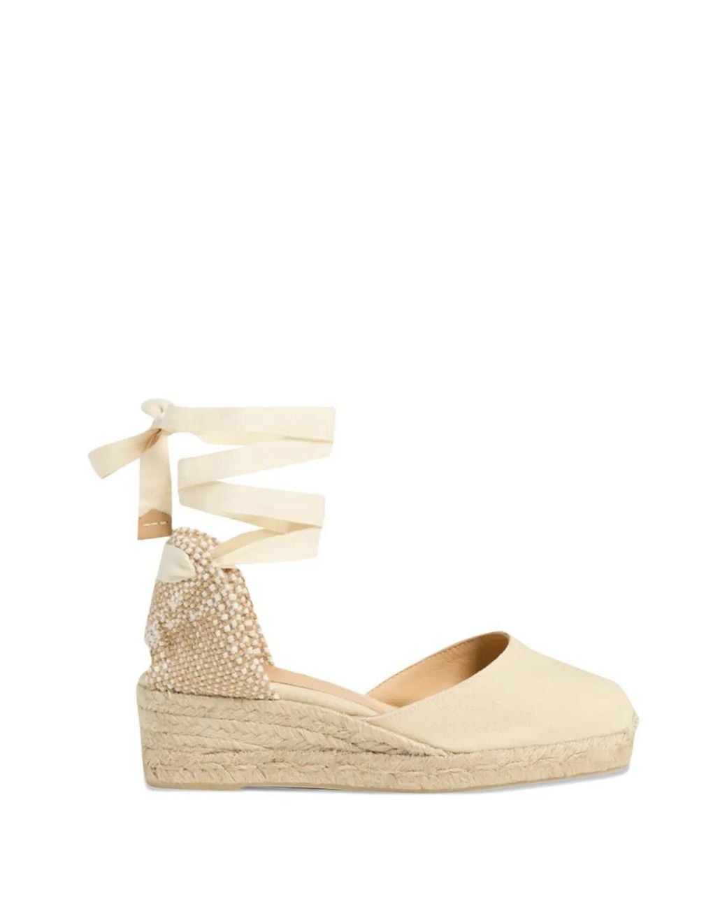 Castaner Natural Carina Wedge Espadrilles
