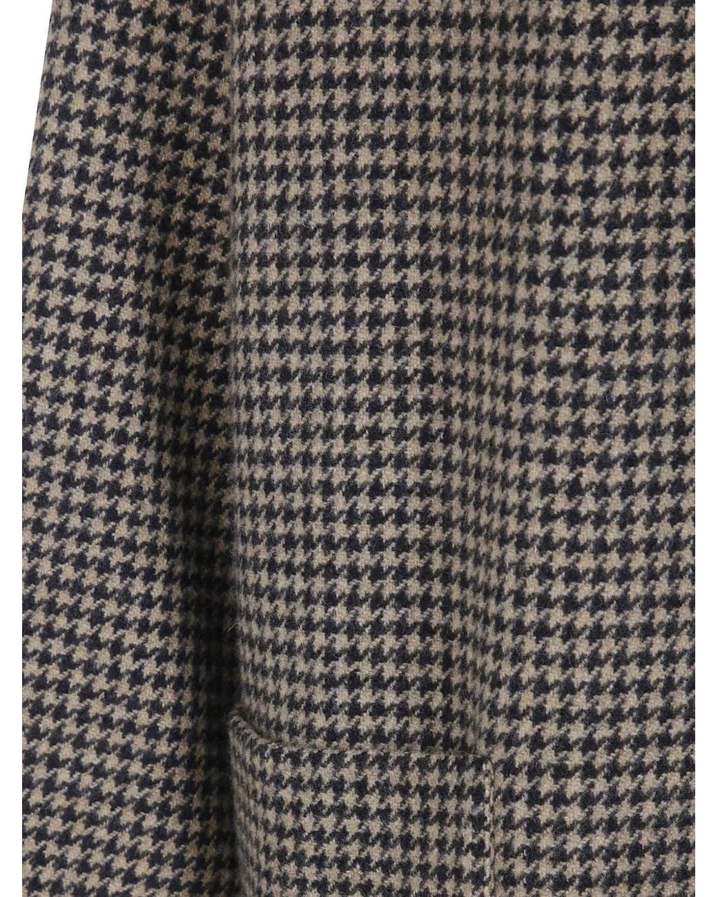 Daniela Gregis Gray Blazer Structuré À Motif Pied-De-Poule