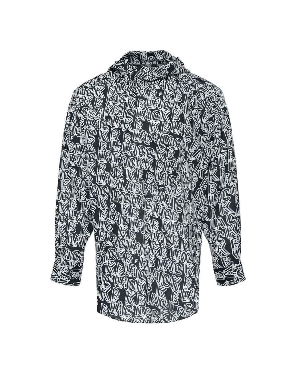COMME DES GARÇON BLACK Gray Hoodie À Logo Imprimé
