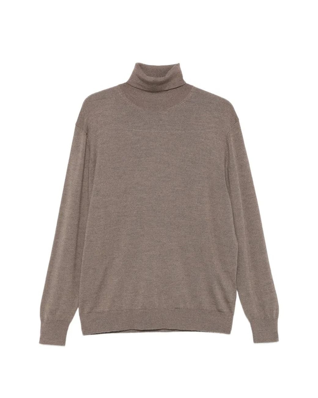 Diana Studio Brown Roll-Neck Sweater for men