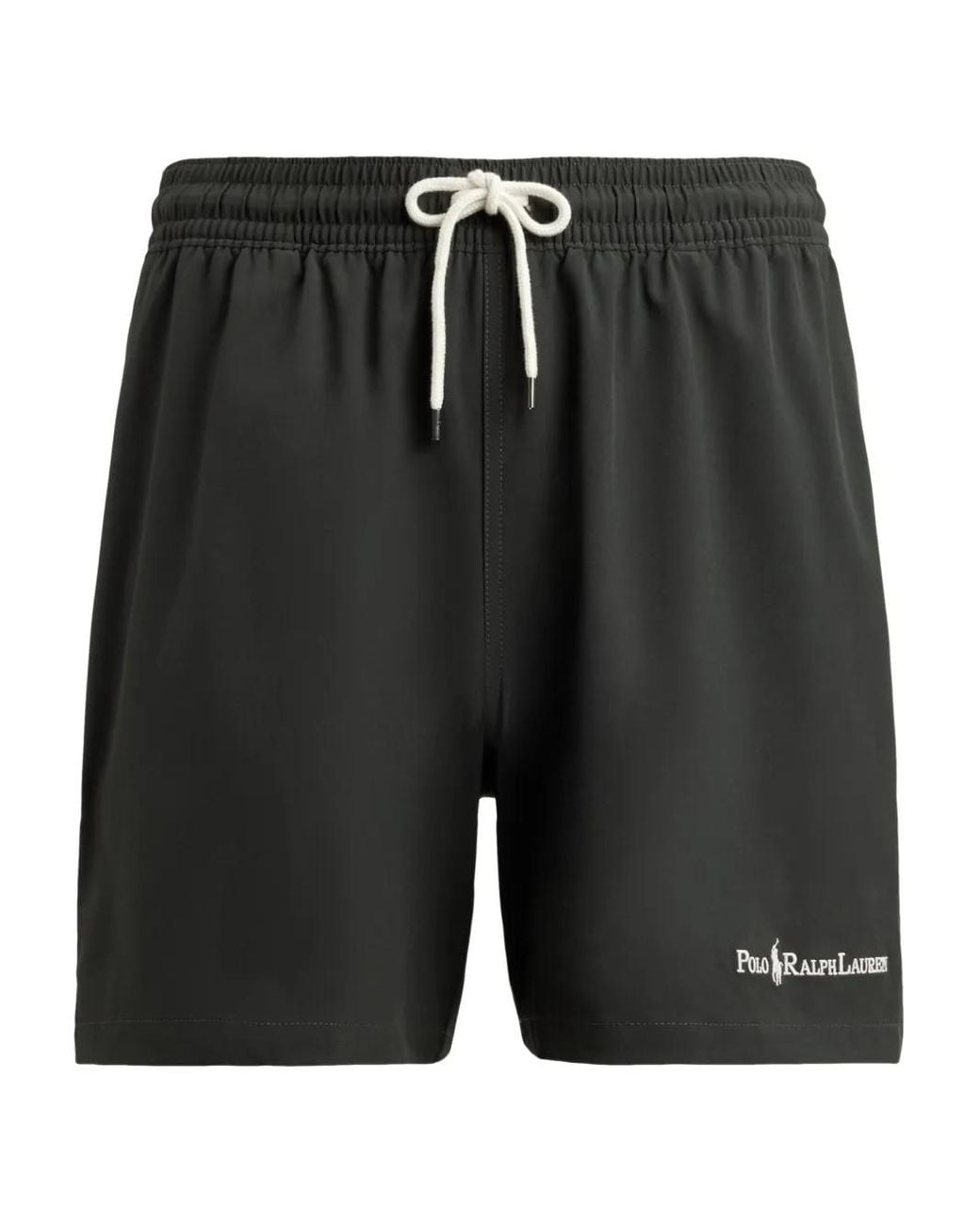 Polo Ralph Lauren Black Traveler Classic Swim Shorts for men