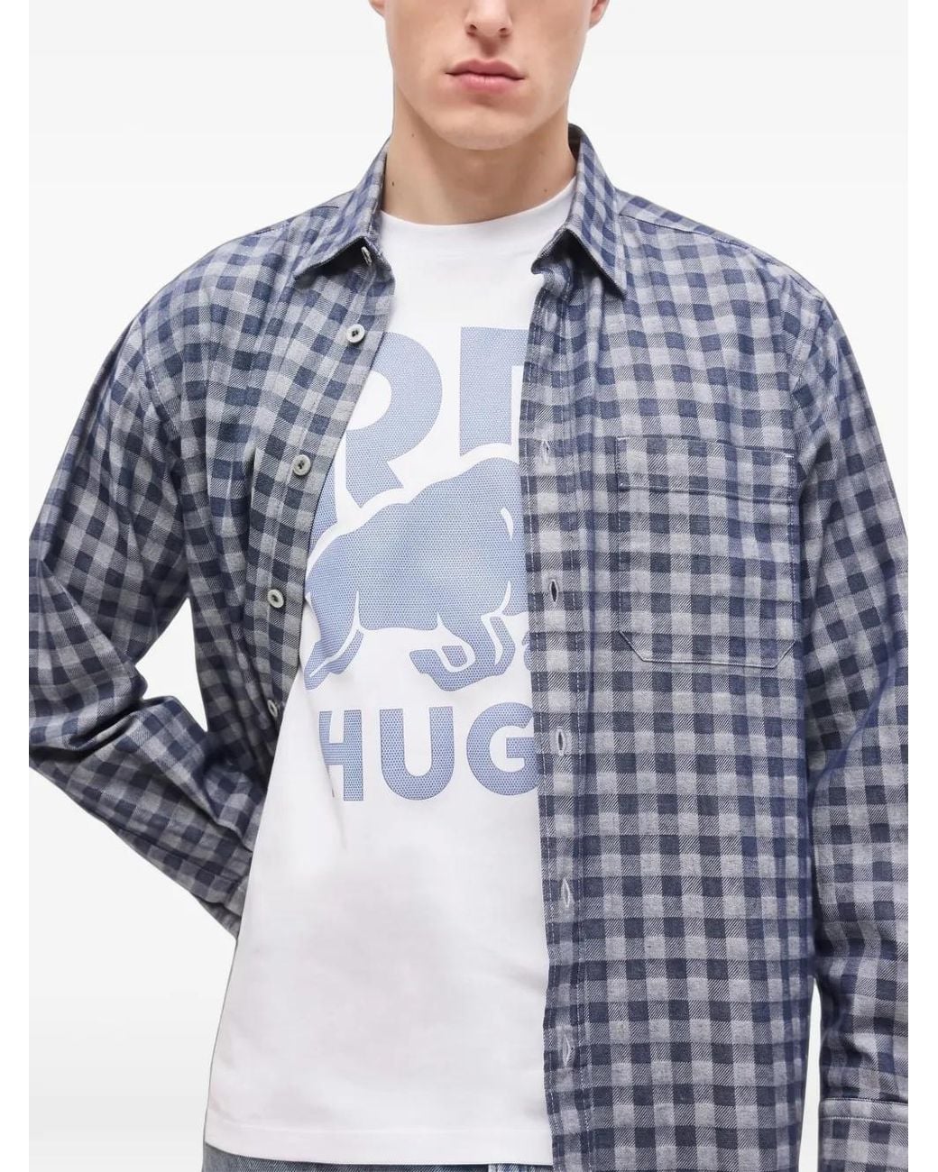 HUGO White X Racing Bulls Short-Sleeve T-Shirt for men