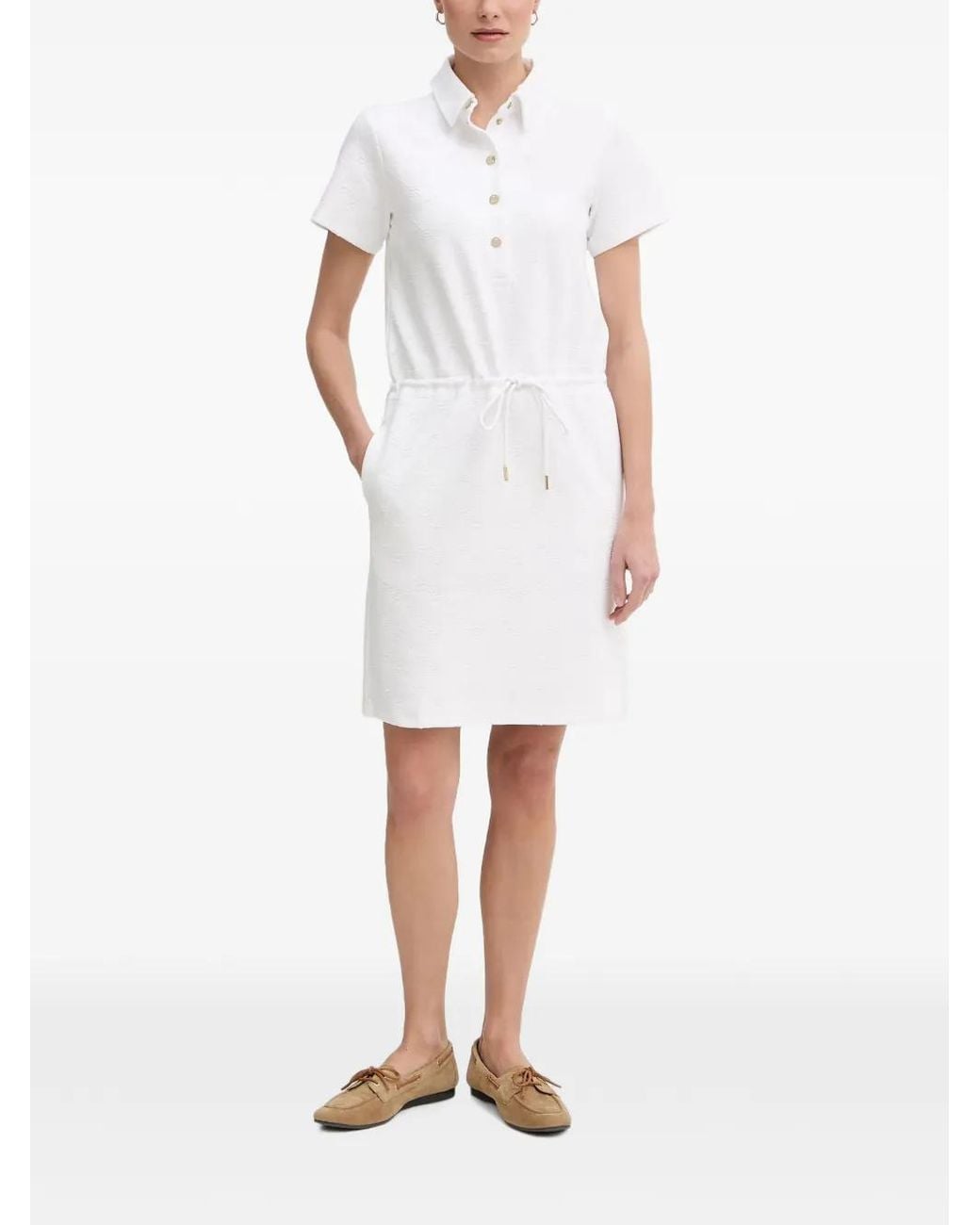 Joop! Torrin Mini-Jurk in het White