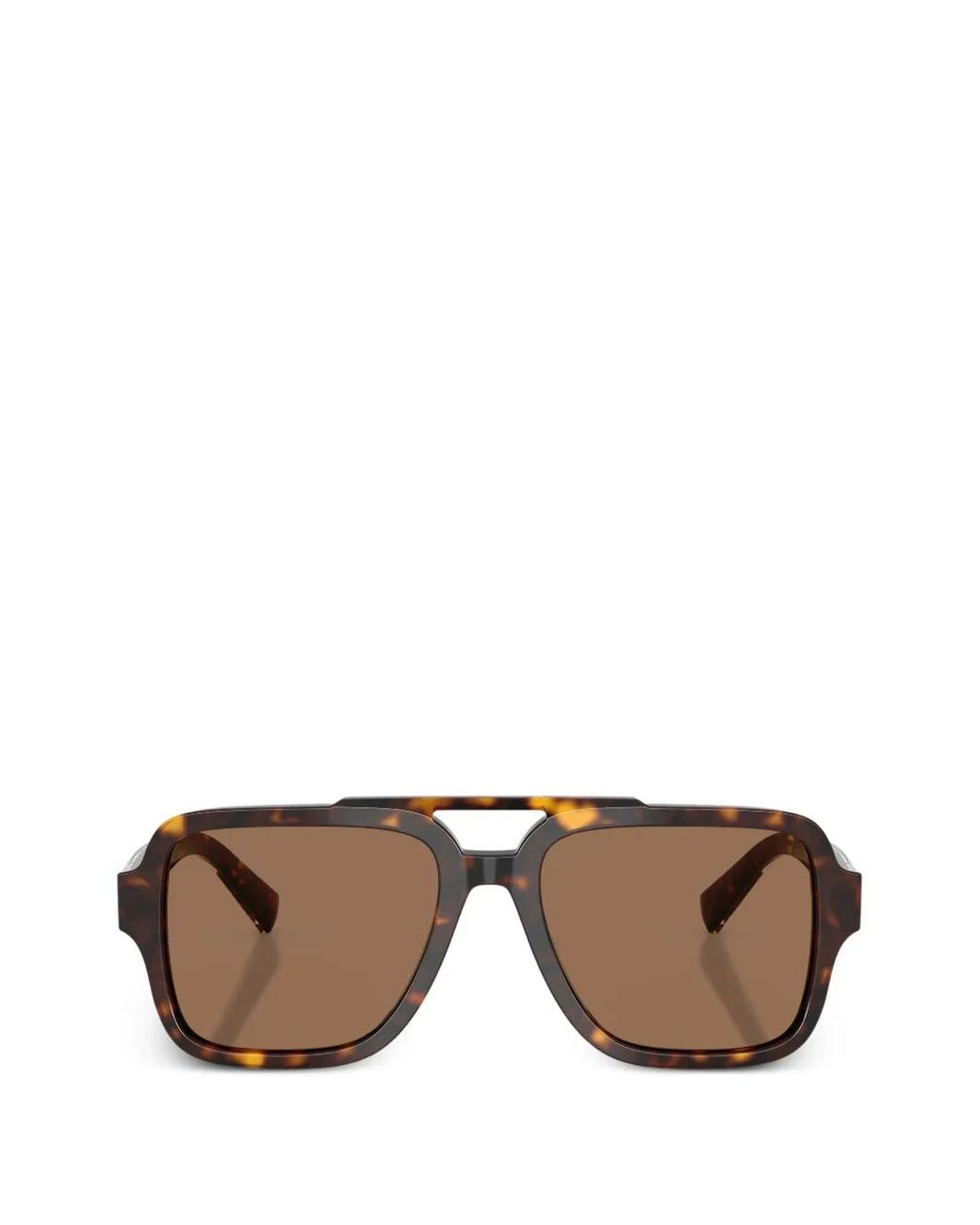 Dolce & Gabbana Brown Square-Frame Sunglasses