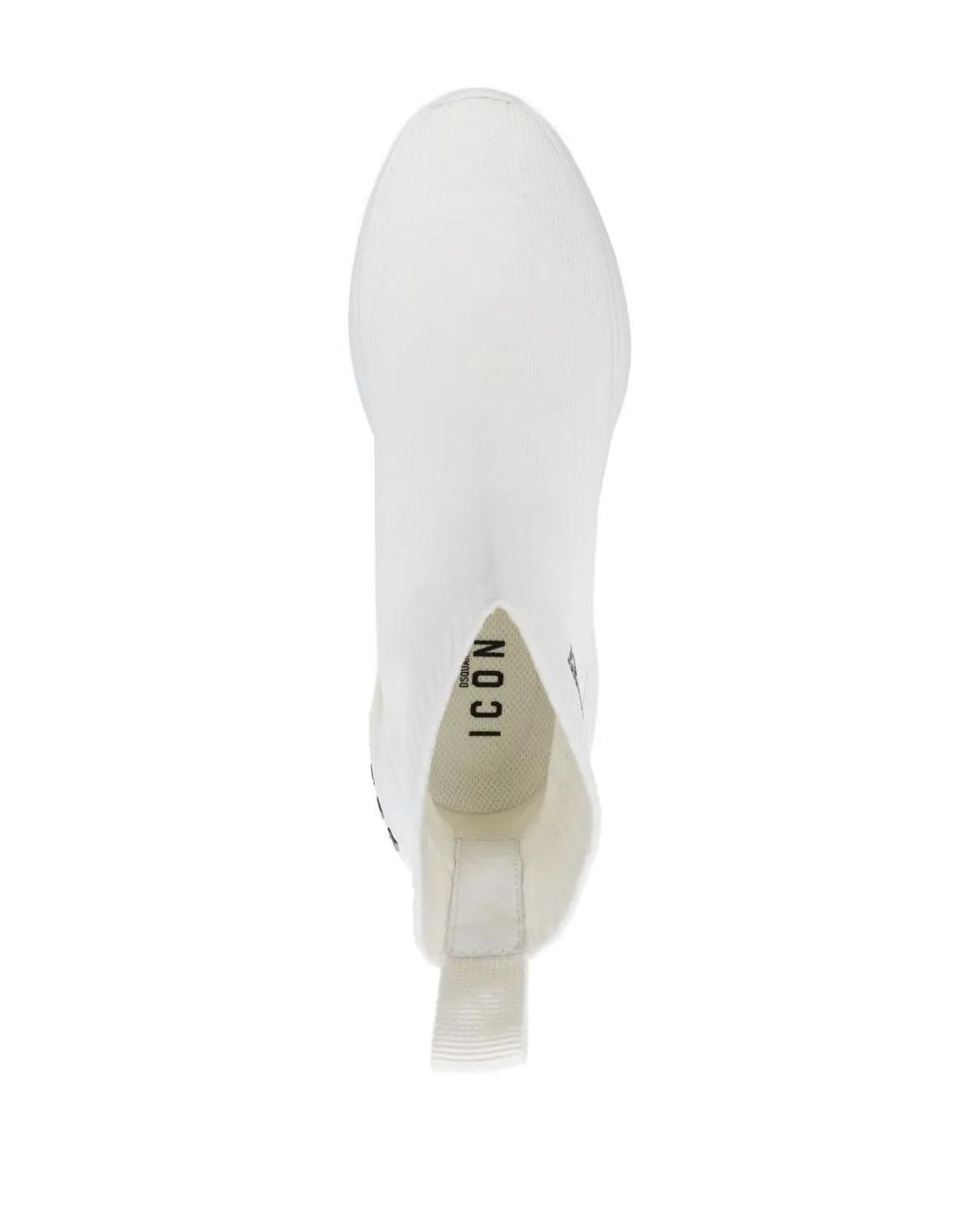DSquared² White Icon Fly Sneakers