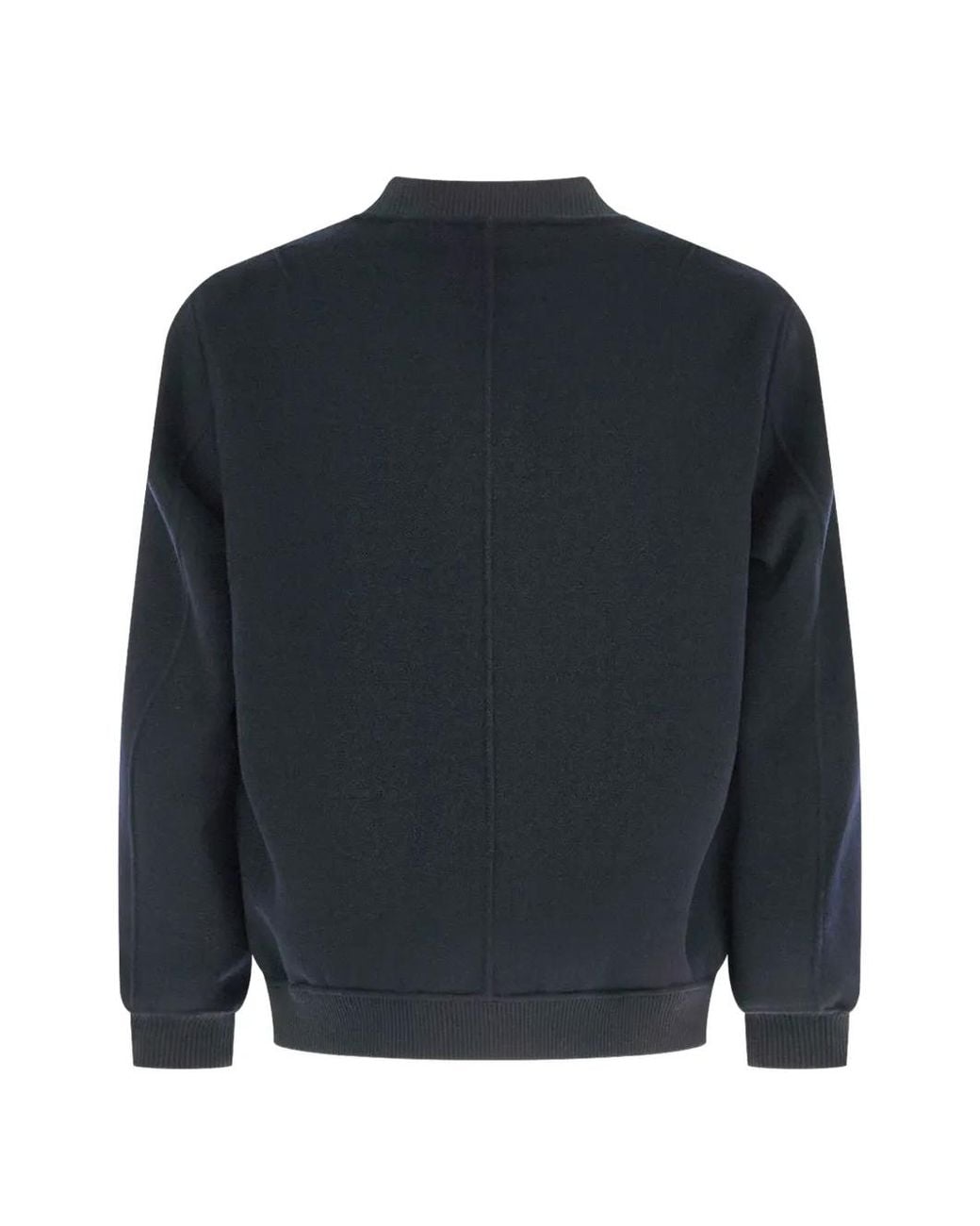Amaranto Blue Zip-Up Bomber Jacket for men