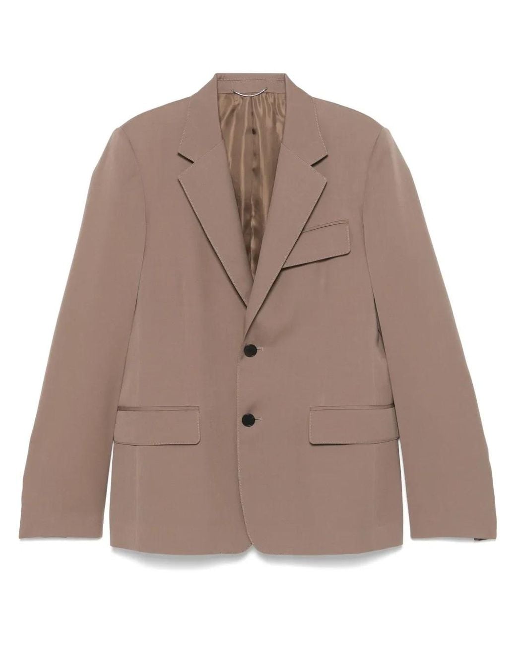 Lanvin Brown Wool Blazer for men
