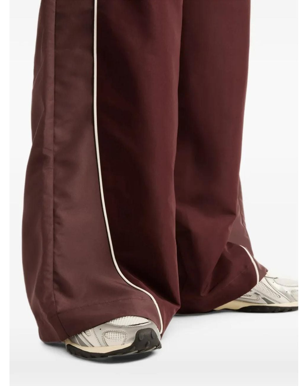 New Balance Red Trackside Woven Pants