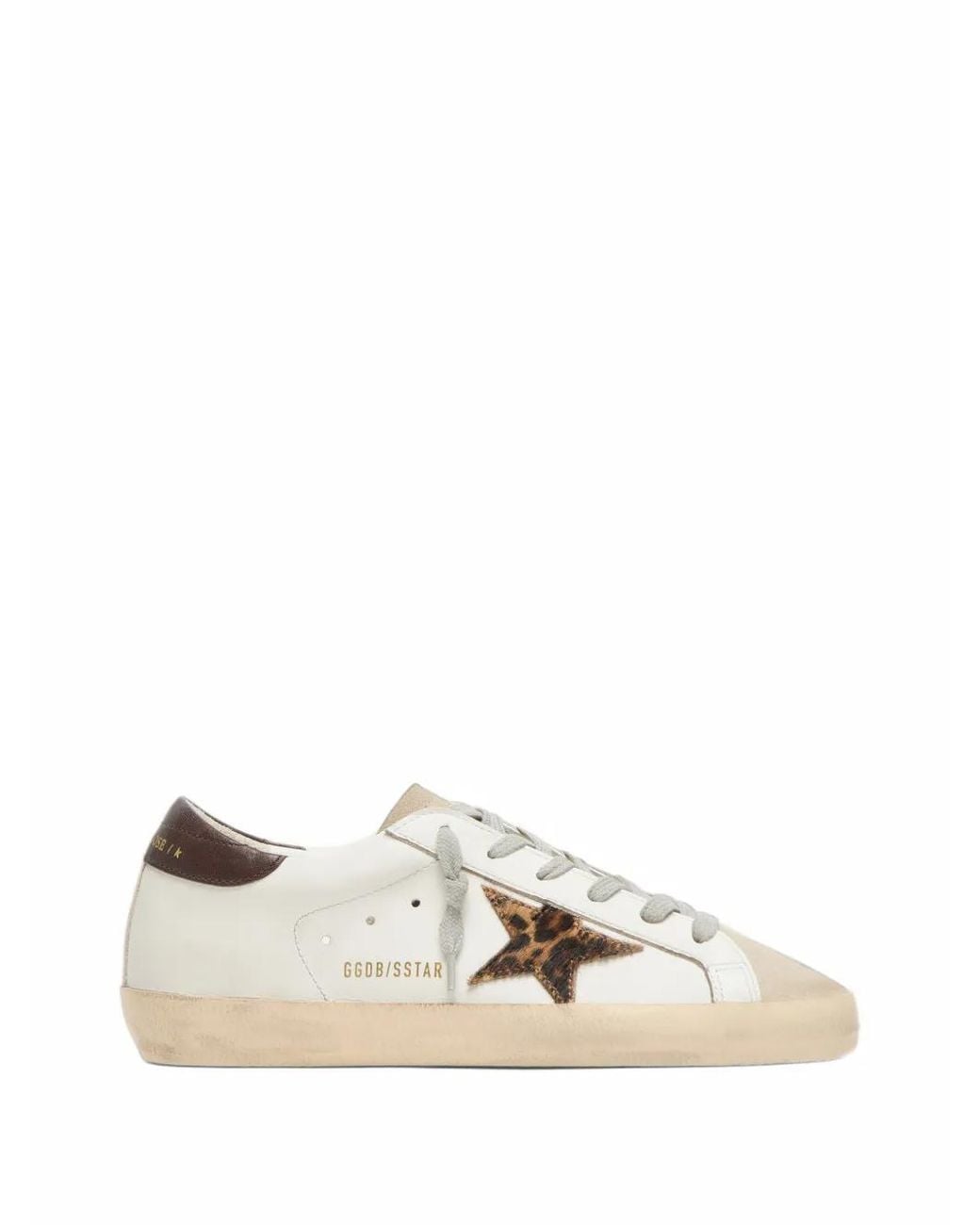 Golden Goose Deluxe Brand Natural Super-Star Sneakers