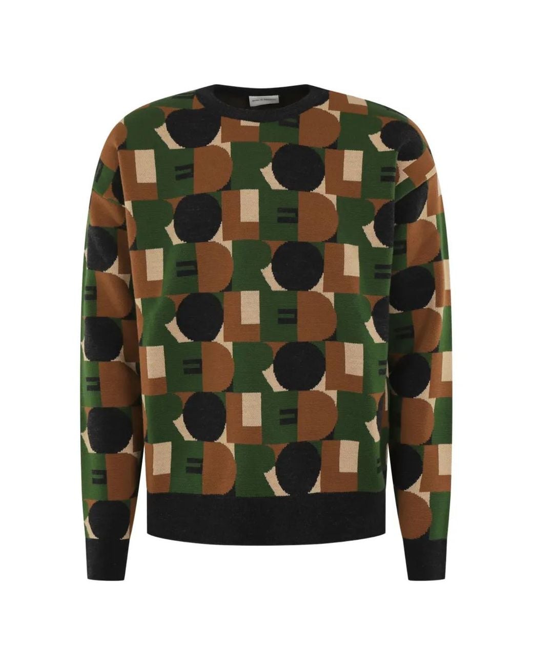 Drole de Monsieur Green Pull Le Pull Drôle for men