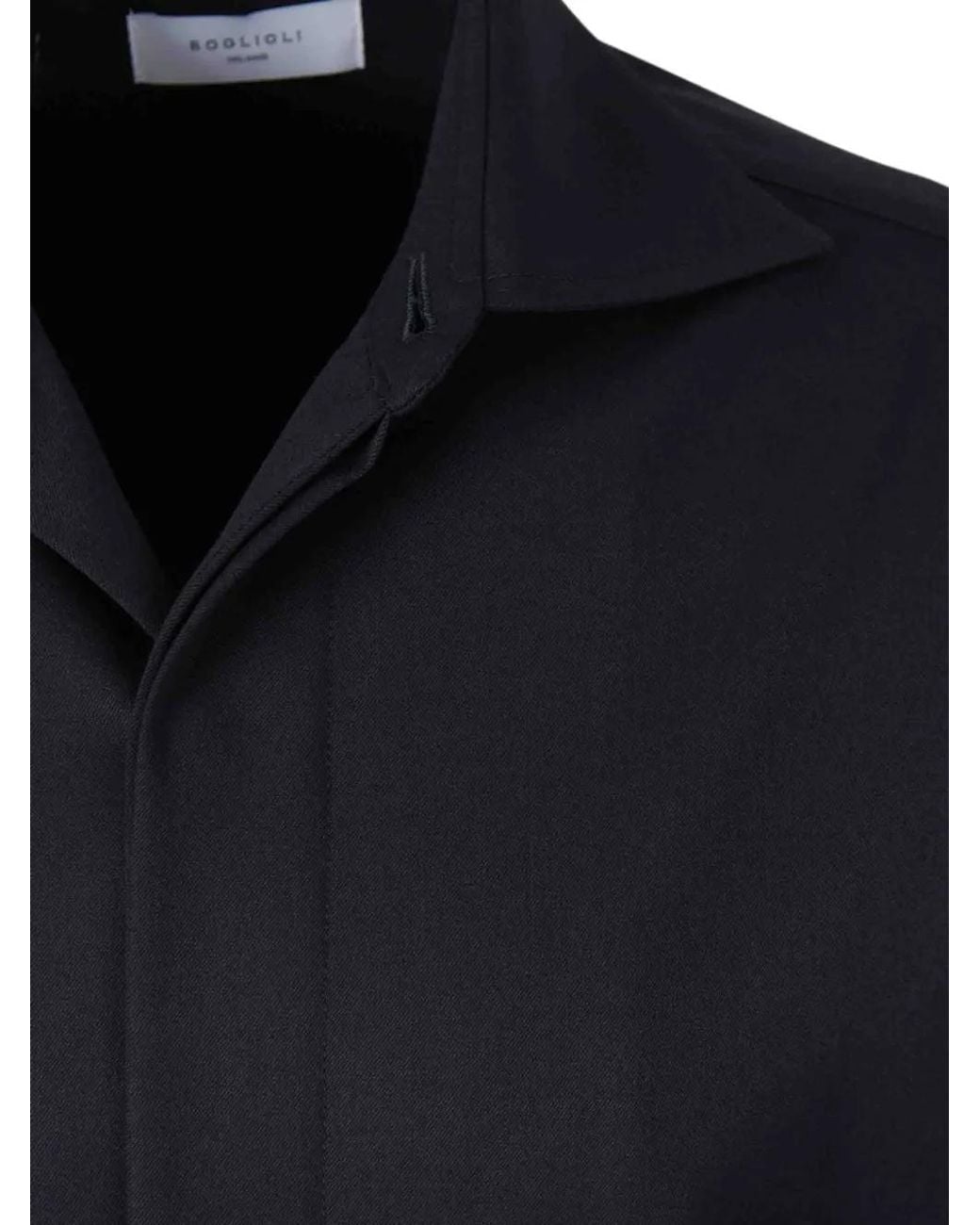 Boglioli Blue Pleated-Detail Flap-Pocket Suit for men