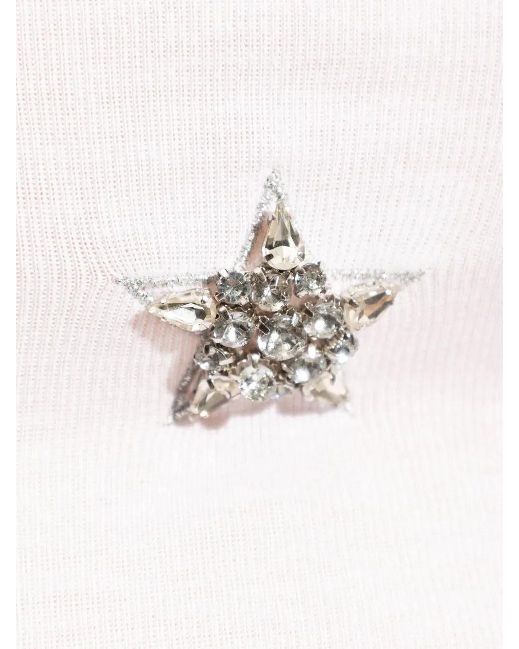 Stella McCartney White Mini Star Tank Top