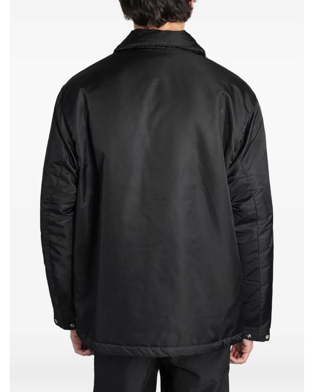 Peacemaker Oamc Black Doudoune À Logo Brodé for men