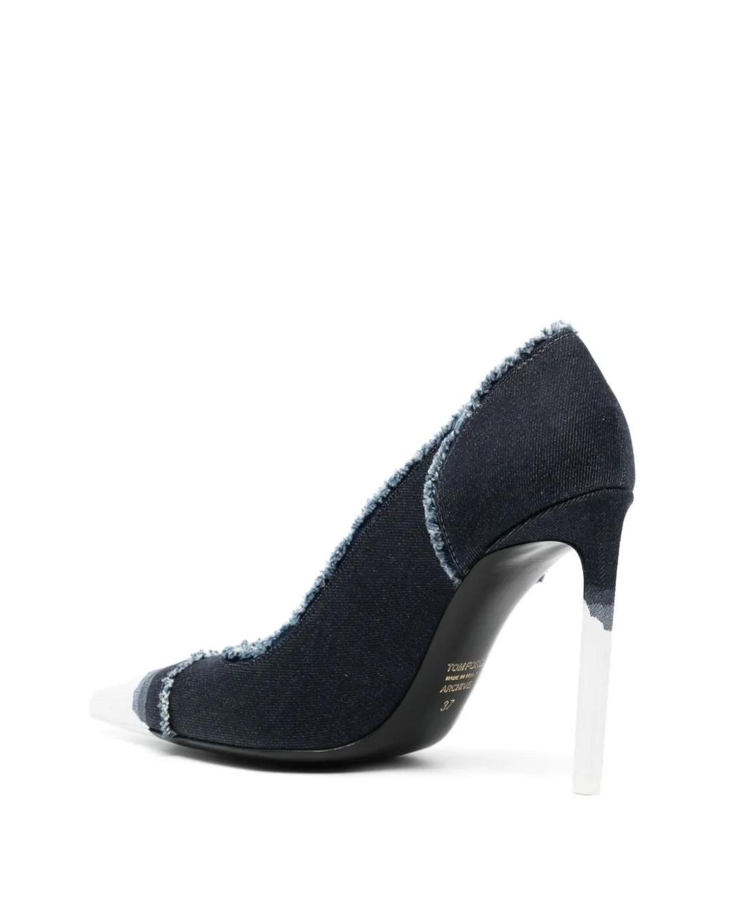 Tom Ford Blue Denim Pumps