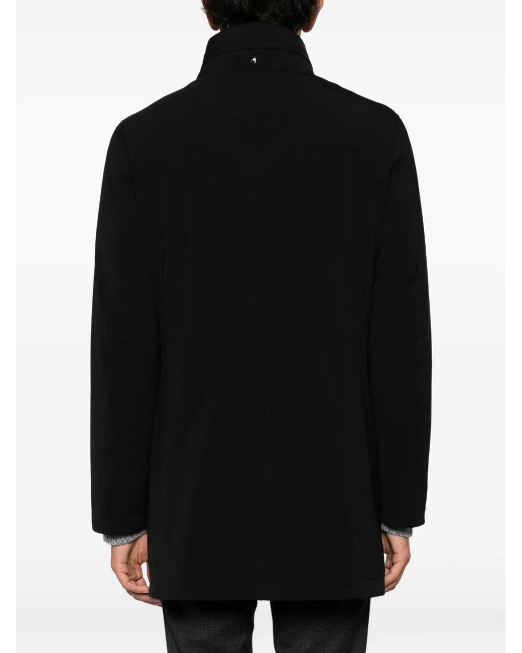 Abrigo Con Cuello Alto Montecore de hombre de color Black