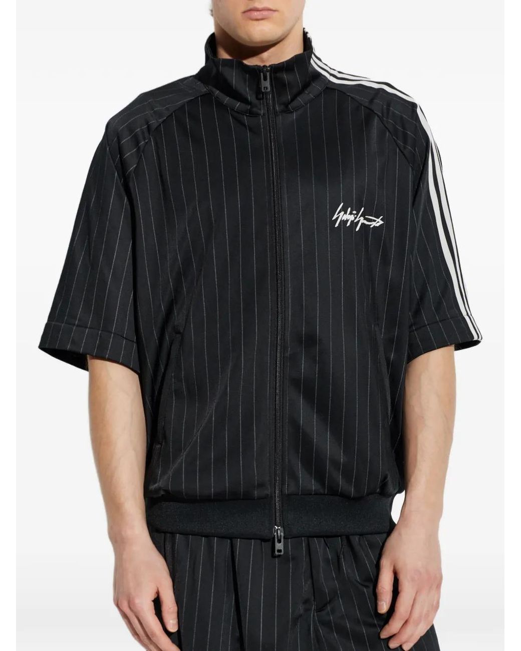 Y-3 Blue Veste À Rayures for men