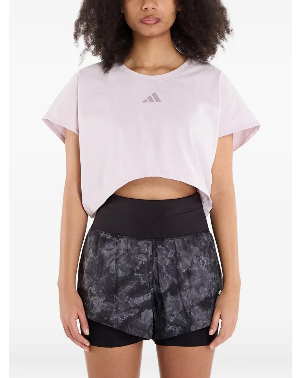 Adidas White Primelift 3-Stripes Tank Top
