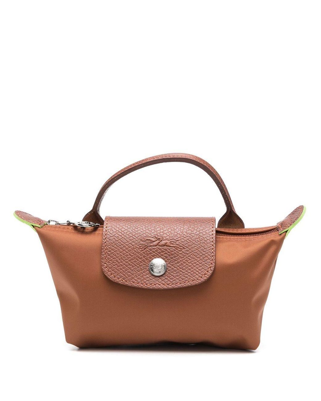 Longchamp Le Pliage Mini Tasche In Braun Lyst DE