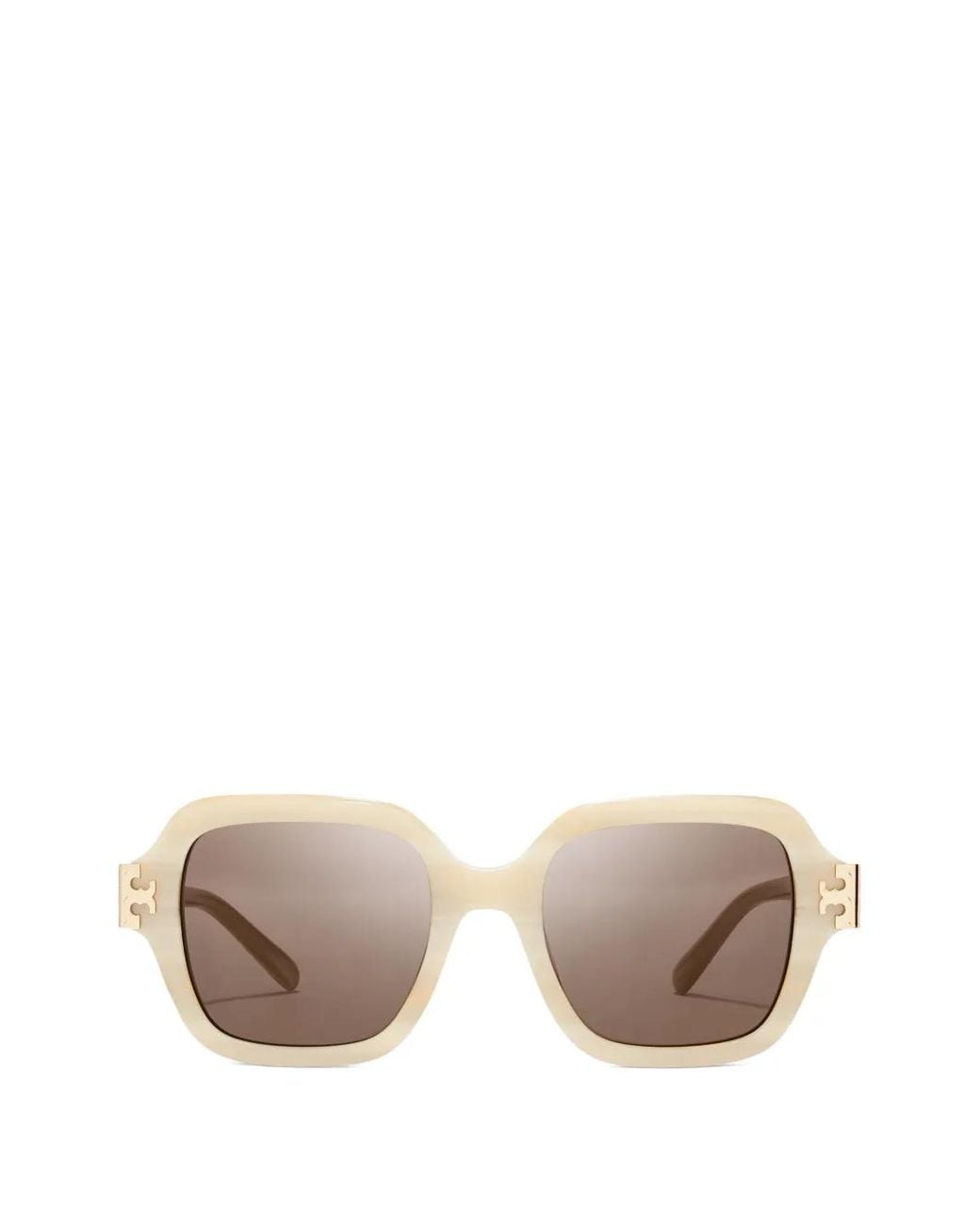 Tory Burch Pink Eleanor Square Sunglasses