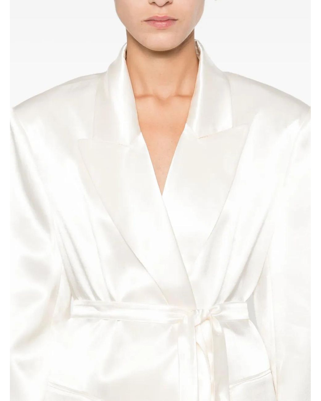 Giacca Con Nodo di ANDAMANE in White