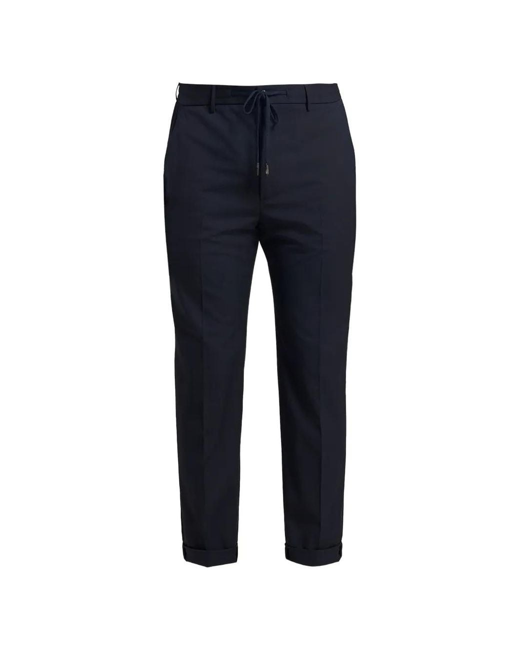 Peserico Blue Drawstring-Waistband Track Pants for men