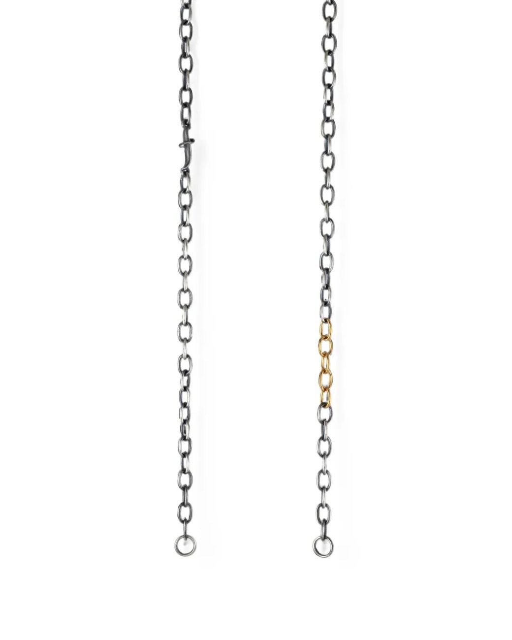 Sevan Bıçakçı White Open-End Chain-Link Necklace