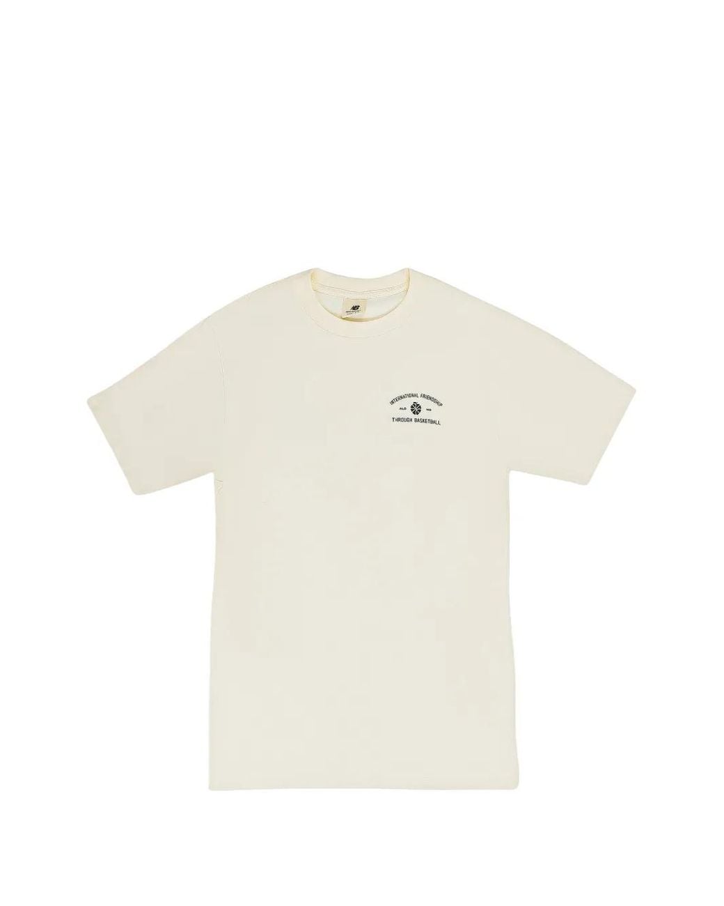 Aimé Leon Dore White Court Logo-Print T-Shirt for men