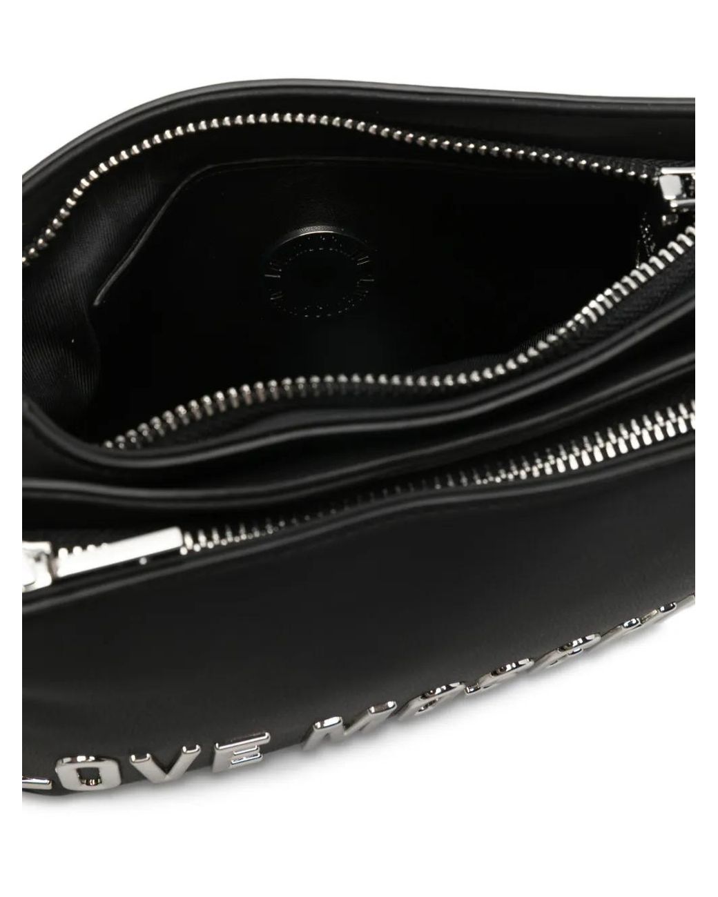 Love Moschino Black Logo Crossbody Bag