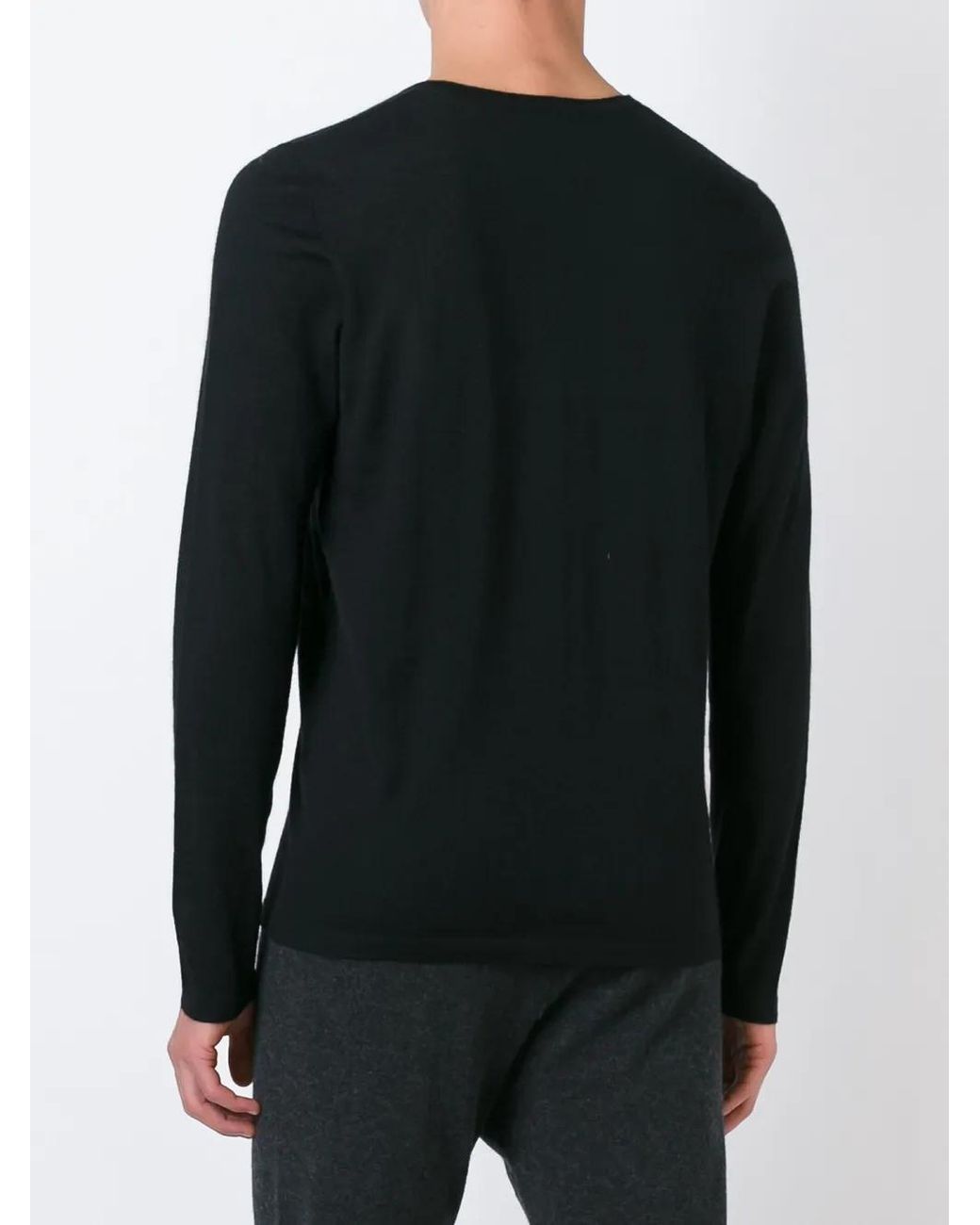 LeKasha Black Kyoto Sweater for men