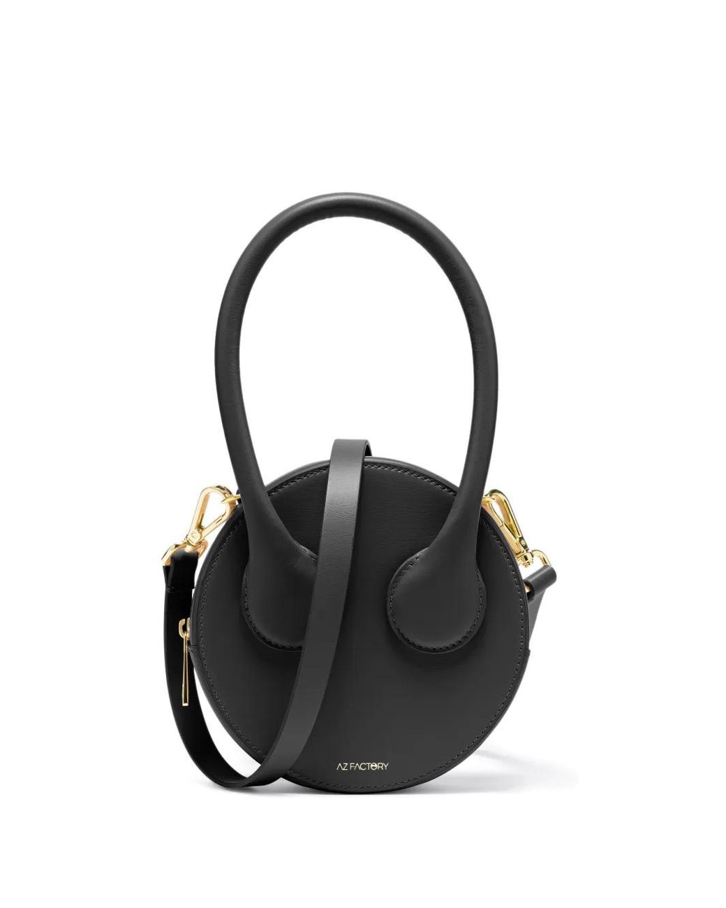 AZ FACTORY Black X Ester Manas Round Cake Tote Bag