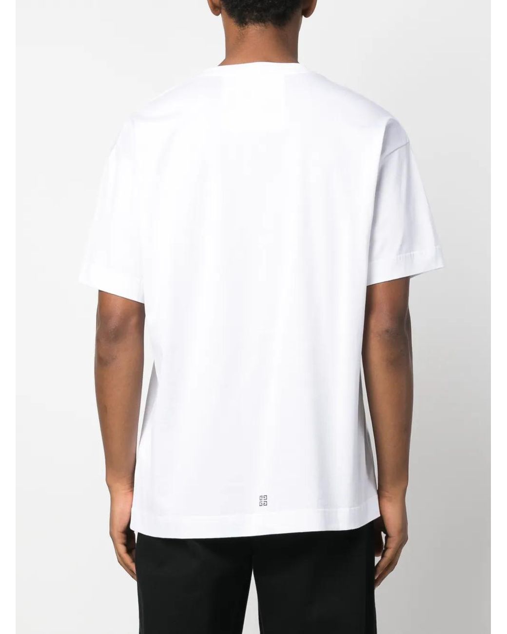 Givenchy White Standard Logo-print Cotton-jersey T-shirt for men