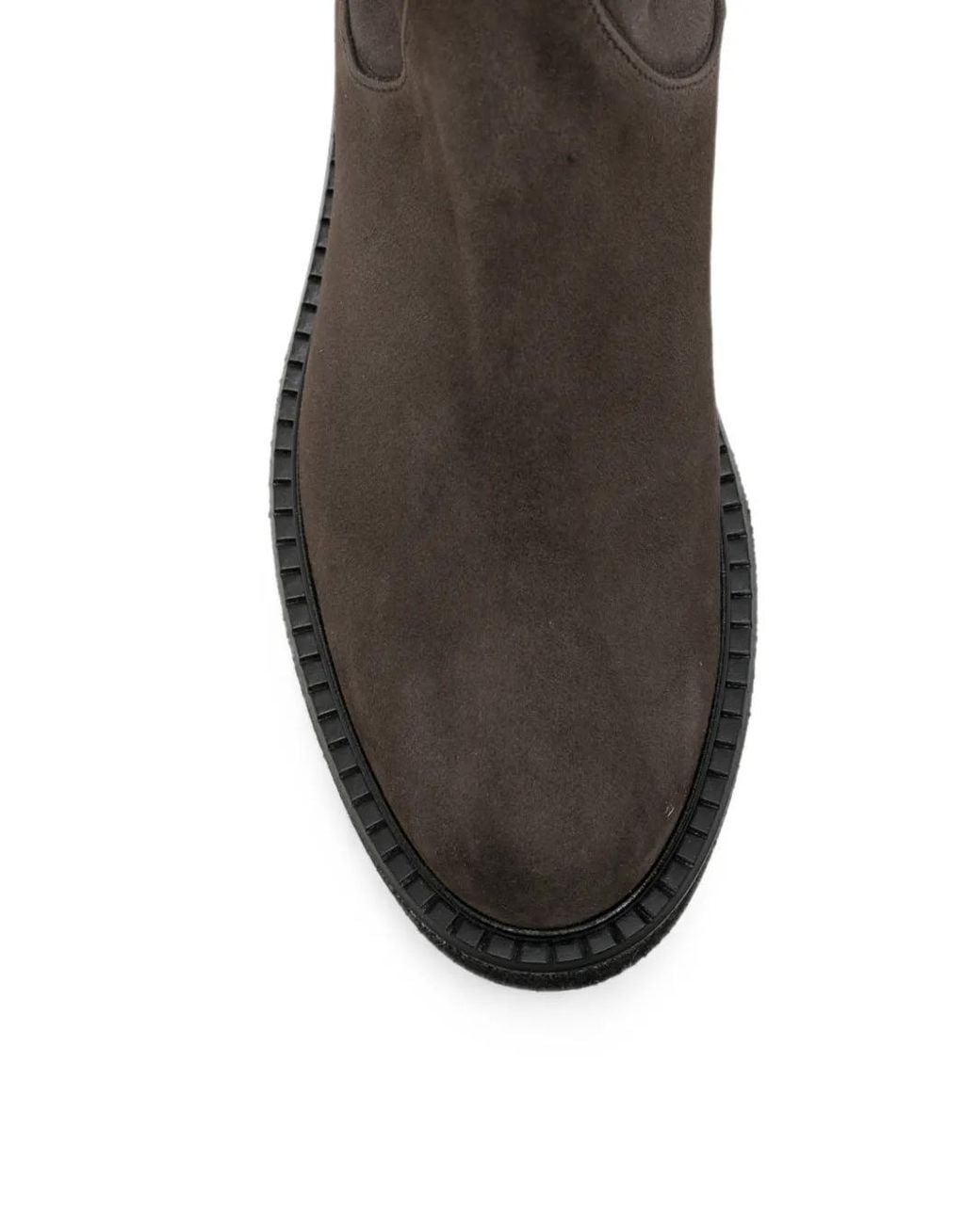 Guglielmo Rotta Black Rear-Zip Leather Ankle Boots