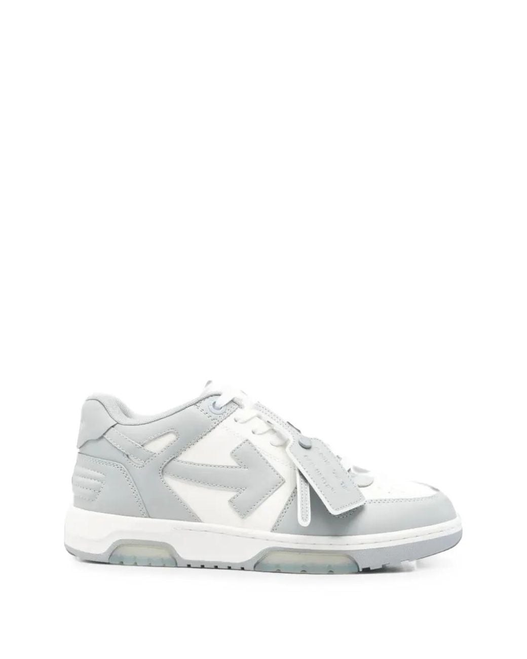 Off-White c/o Virgil Abloh White Out Of Office Leather Sneakers for men
