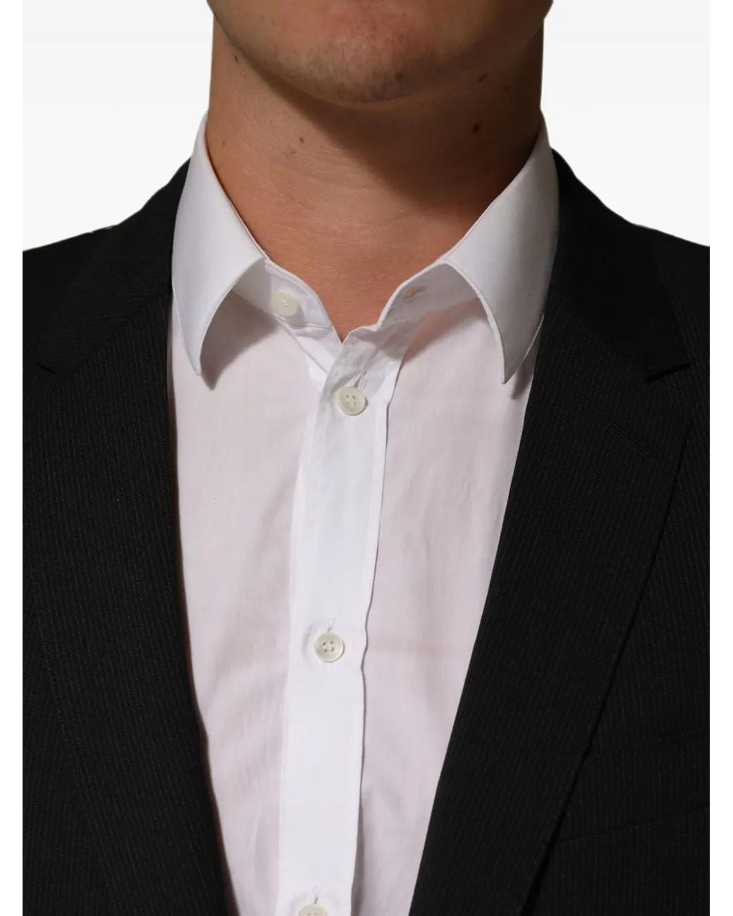 Dolce & Gabbana Black Martini Single-Breasted Jacket for men