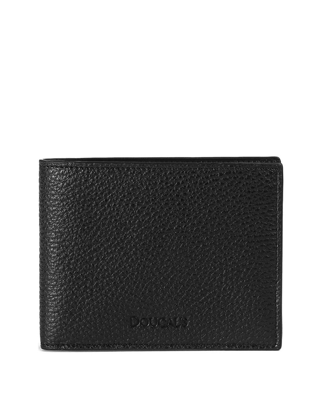 Cartera De Piel Doucal's de hombre de color Black